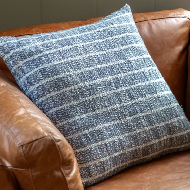 Melfano Stripe Cushion Ink (Pair) by Gallary Living | Style Our Home