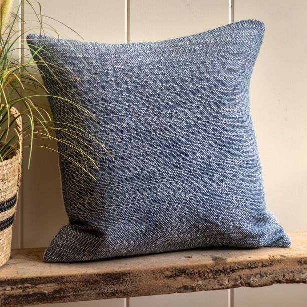 Dunhano Slub Cushion Ink (Pair) by Gallary Living | Style Our Home