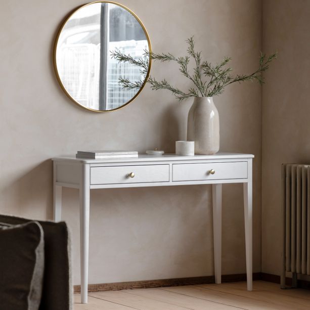 Actaro 2 Drawer Console White