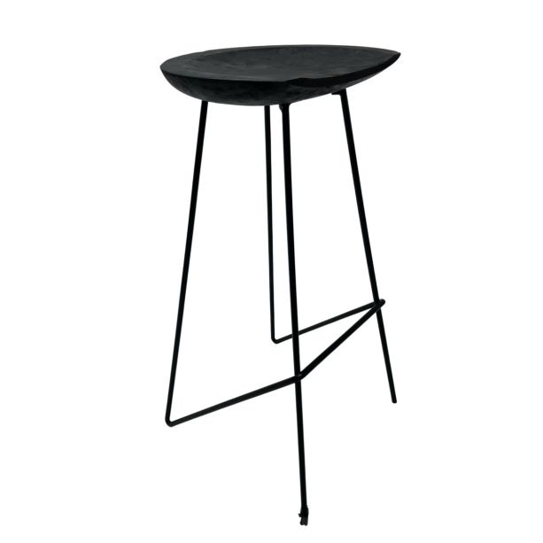 Bibisa Coal Bar Stool (set of 2) by Bluebone | Style Our Home
