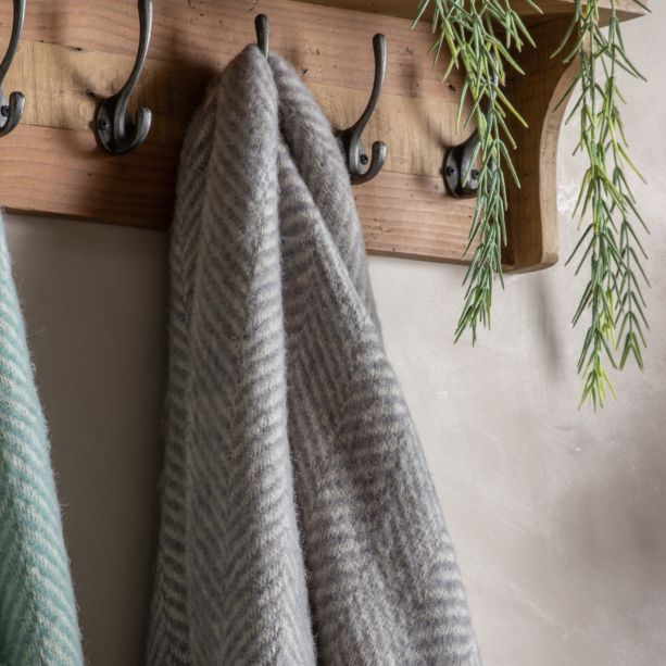 Woolano Throw Grey by Gallary Living | Style Our Home