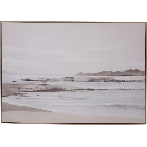 Blurred Seascape Framed Canvas by Libra Designs | Style Our Home