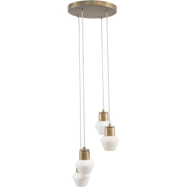 Algen 4 Light Alabaster Pendant by Ora Designs | Style Our Home