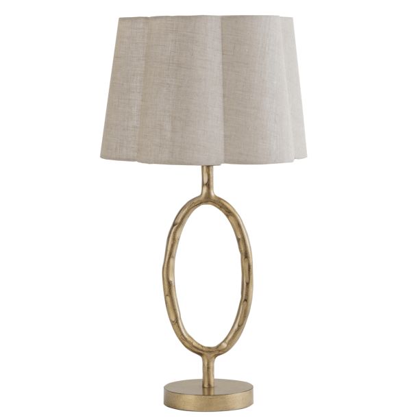 Ronda Table Lamp with Linen Shade by Ora Designs | Style Our Home