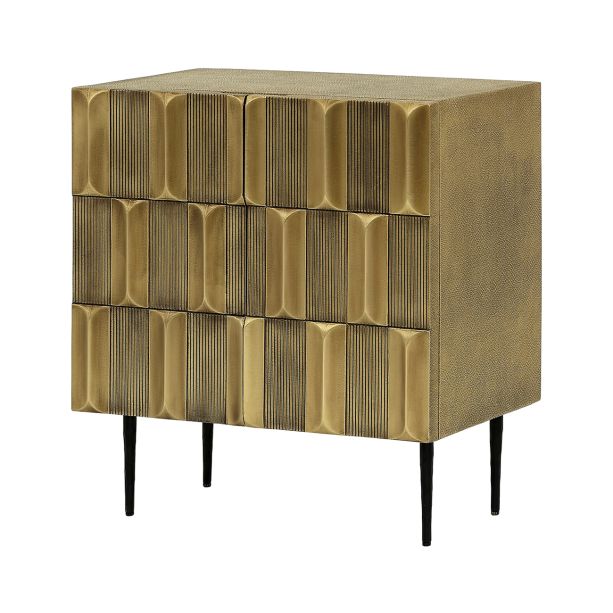 Verana Brass 2 Door Cabinet by Ora Designs | Style Our Home