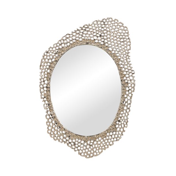 Mielo Cast Aluminium Mirror Large by Ora Designs | Style Our Home