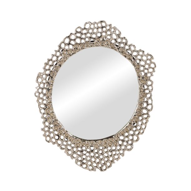 Mielo Cast Aluminium Mirror Small by Ora Designs | Style Our Home