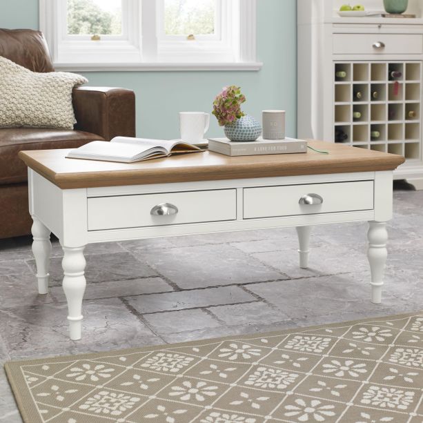 Hampstead Two Tone Coffee Table - Style Our Home