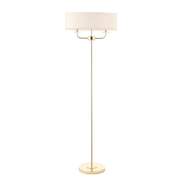 Nixano Floor Lamp Brass by Gallary Living | Style Our Home