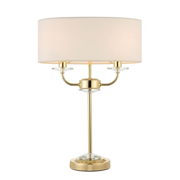 Nixano Table Lamp Brass by Gallary Living | Style Our Home