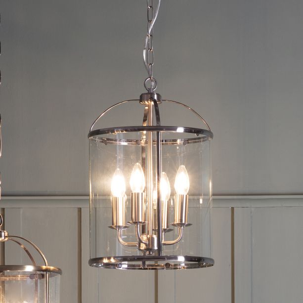 Lambano 4 Pendant Light Satin Nickel by Gallary Living | Style Our Home