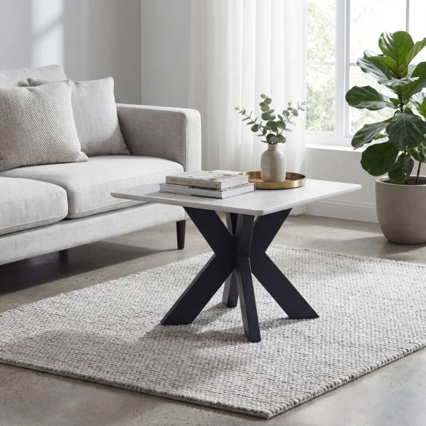 Davenpdale Modern Ceramic Side Table by Shankar | Style Our Home