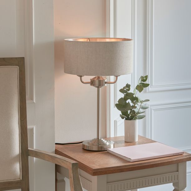 Highclano 3 Table Light Chrome