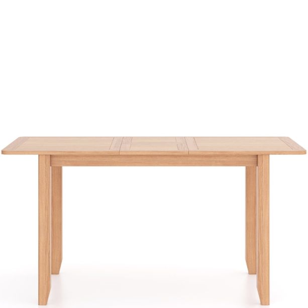 Arlyn Natual Oak 125/165cm Extending Dining Table by Hertiance Furniture | Style Our Home