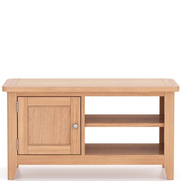 Arlyn Natual Oak TV Cabinet by Hertiance Furniture | Style Our Home