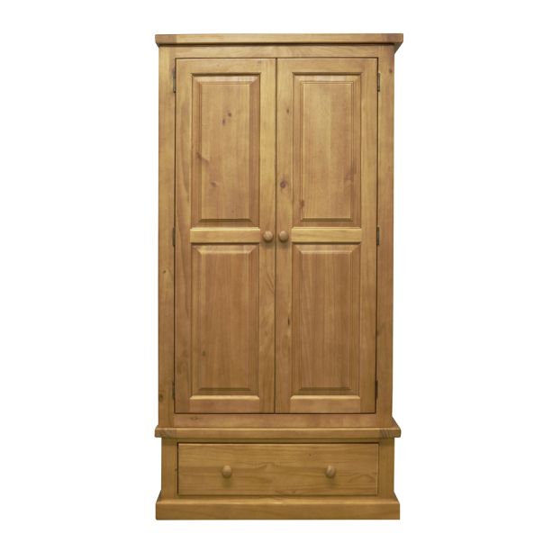 Arbor 2 Door 1 Drawer Wardrobe by Heritance Furniture | Style Our Home