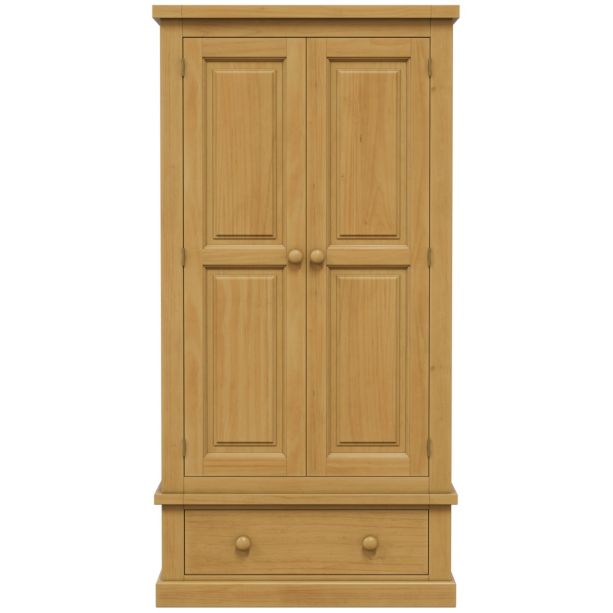Arbor 2 Door 1 Drawer Wardrobe by Heritance Furniture | Style Our Home