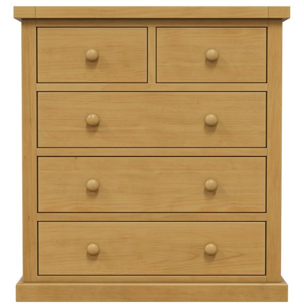 Arbor 2 Over 3 Chest by Heritance Furniture | Style Our Home