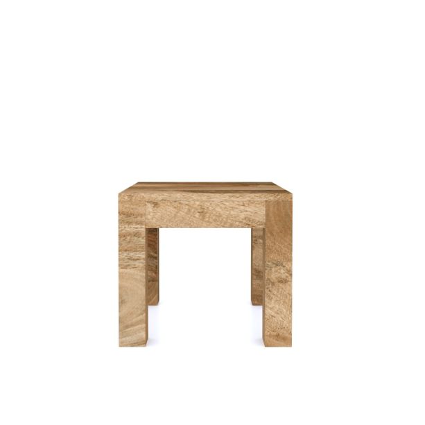 Mango Edge Lamp Table by Jali Editions  | Style Our Home