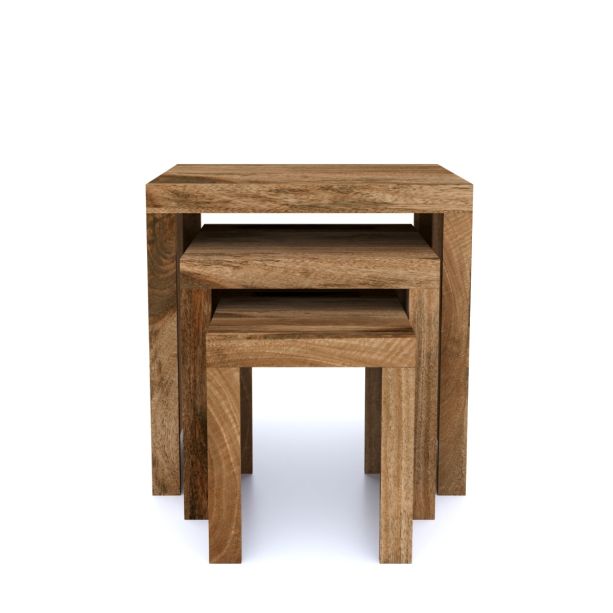 Mango Edge Nest of Tables by Jali Editions | Style Our Home