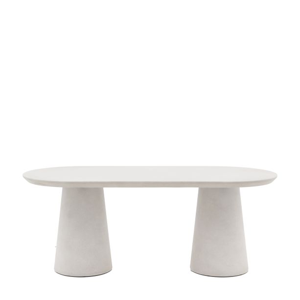Pedra Oval Dining Table Linen by Gallery Living | Style Our Home