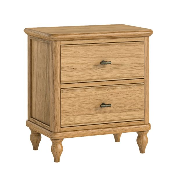 Verona Wide Bedside Table – 2 Drawer Condell / Global Home Group | Style Our Home
