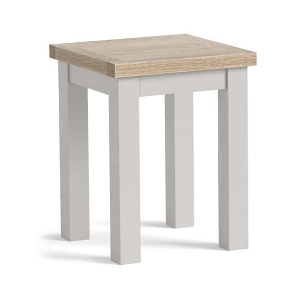Modern Country Light Grey Lamp Table by Condell/Global Home Group | Style Our Home