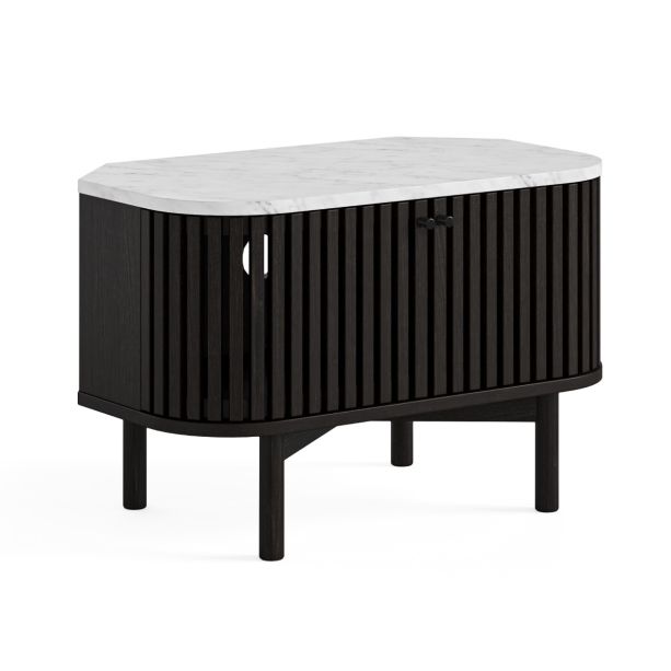 Soho Black Marble Top Corner TV Unit by Condell/Global Home Group | Style Our Home