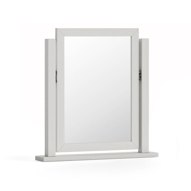 Burgundy Light Grey Vanity Mirror by Condell/Global Home Group | Style Our Home