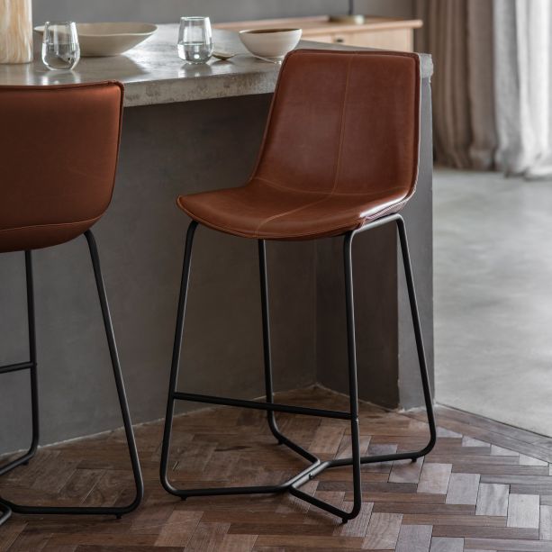 Hawking Stool Brown - Style Our Home