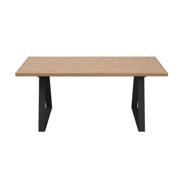 Hyde Natural / Black Dining Table (2 Packs) by OTI | Style Our Home