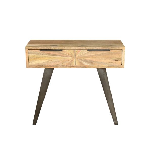 Kodiak Ridge 2 Drawer Console Table by Jali Editions  | Style Our Home