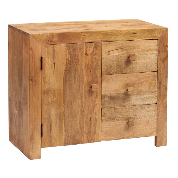 Karoo Light Mango 3 Drawer Sideboard by Karvello Designs | Style Our Home
