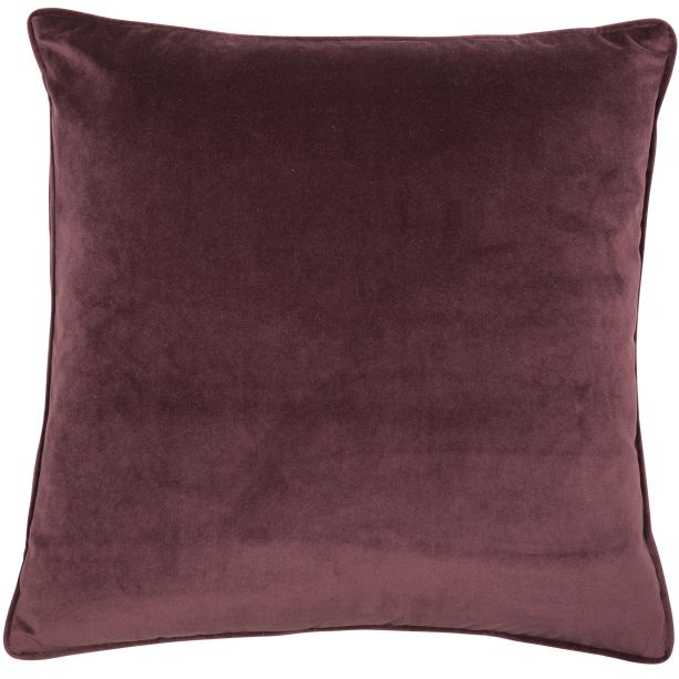 Matt Poly Velvet W. Piping by Malini | Style Our Home