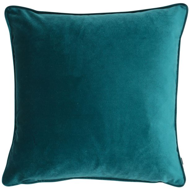 Matt Poly Velvet W. Piping by Malini | Style Our Home