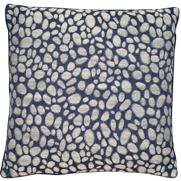 Pebbles Design Weave Navy by Malini | Style Our Home