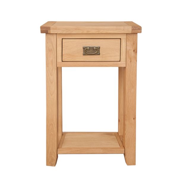 Montane Oak 1 Drawer Console Table by Jali Editions  | Style Our Home