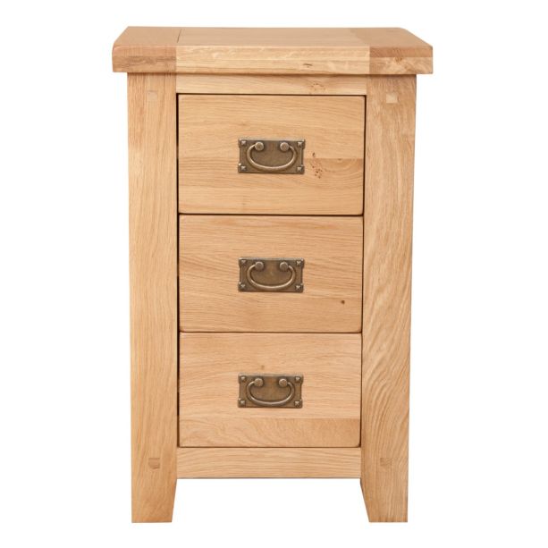 Montane Crest 3 Drawer Bedside Cabinet by Jali Editions  | Style Our Home