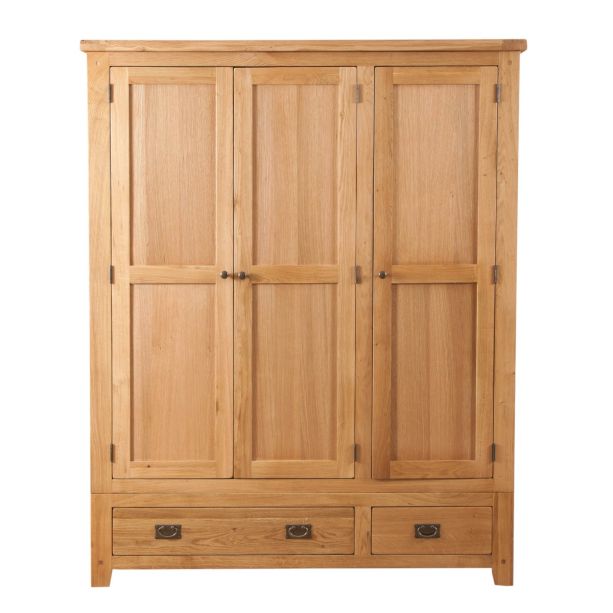 Montane Crest 3 Door 2 Drawer Wardrobe by Jali Editions  | Style Our Home