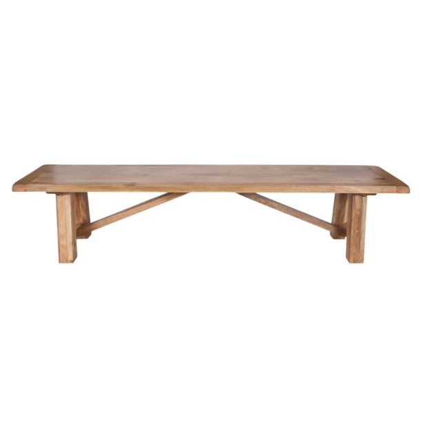 Oak Dominion 2.00 Bench by Jali Editions  | Style Our Home