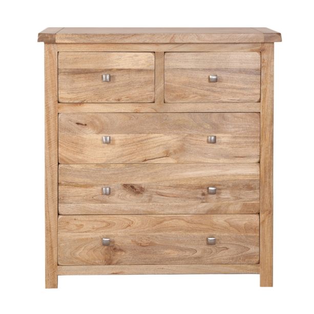 Oak Dominion Estate 2 Over 3 Chest by Jali Editions | Style Our Home