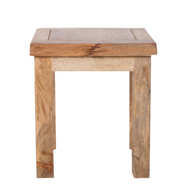 Oak Dominion Estate Dressing Stool by Jali Editions | Style Our Home