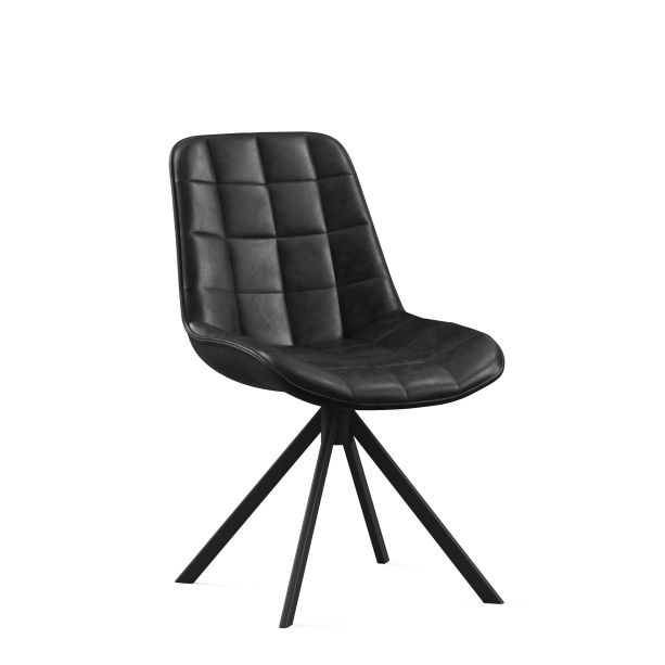 Svend Espresso S Pu - Black Legs by Heritance Furniture | Style Our Home