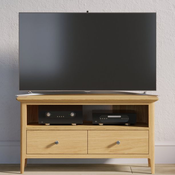 Saxon Corner Tv Unit by Heritance Furniture | Style Our Home