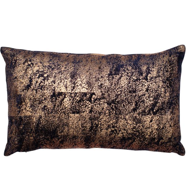 Copper Foil On Navy Velvet by Malini | Style Our Home