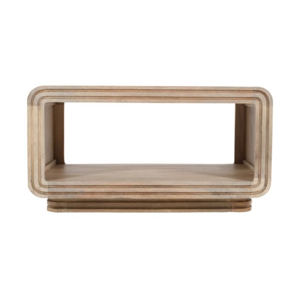 Calderwood Carved Mango Wood Coffee Table by Karvello Designs | Style Our Home