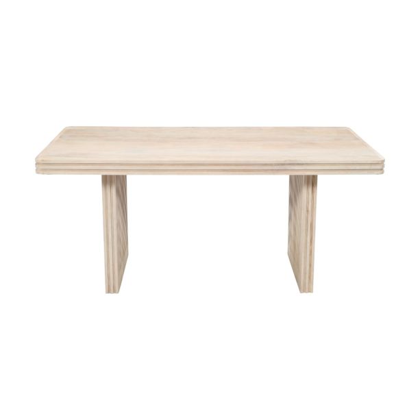 Calderwood Carved Mango Wood Dining Table 6 Seater by Karvello Designs | Style Our Home