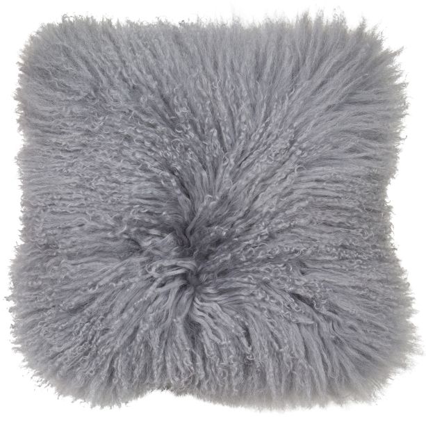 Mongolian Lamb Real Suede Grey by Malini | Style Our Home