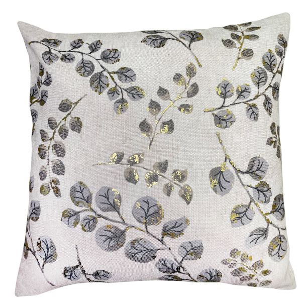 Taupe And Gold Metallic Leaves by Malini | Style Our Home