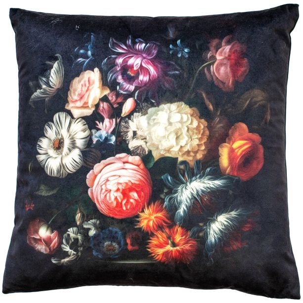 Paul Moneypenny Floral Printed Cushion by Malini | Style Our Home